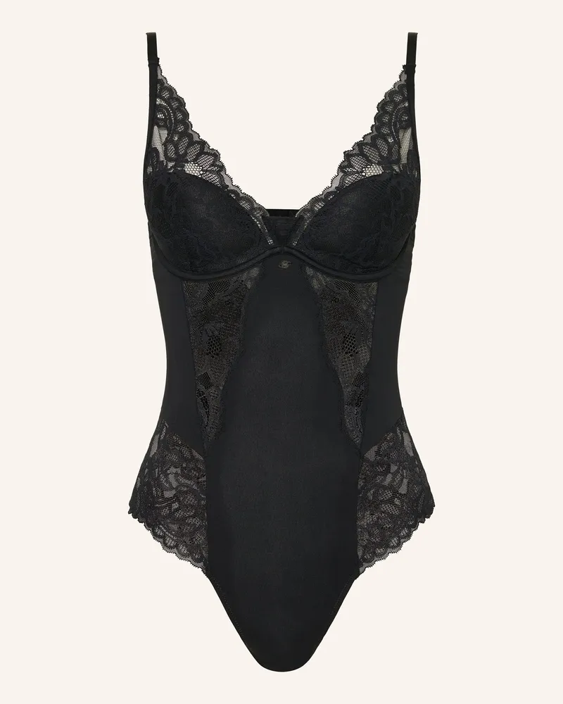 HUGO BOSS Bügel-Body Blossom schwarz Schwarz