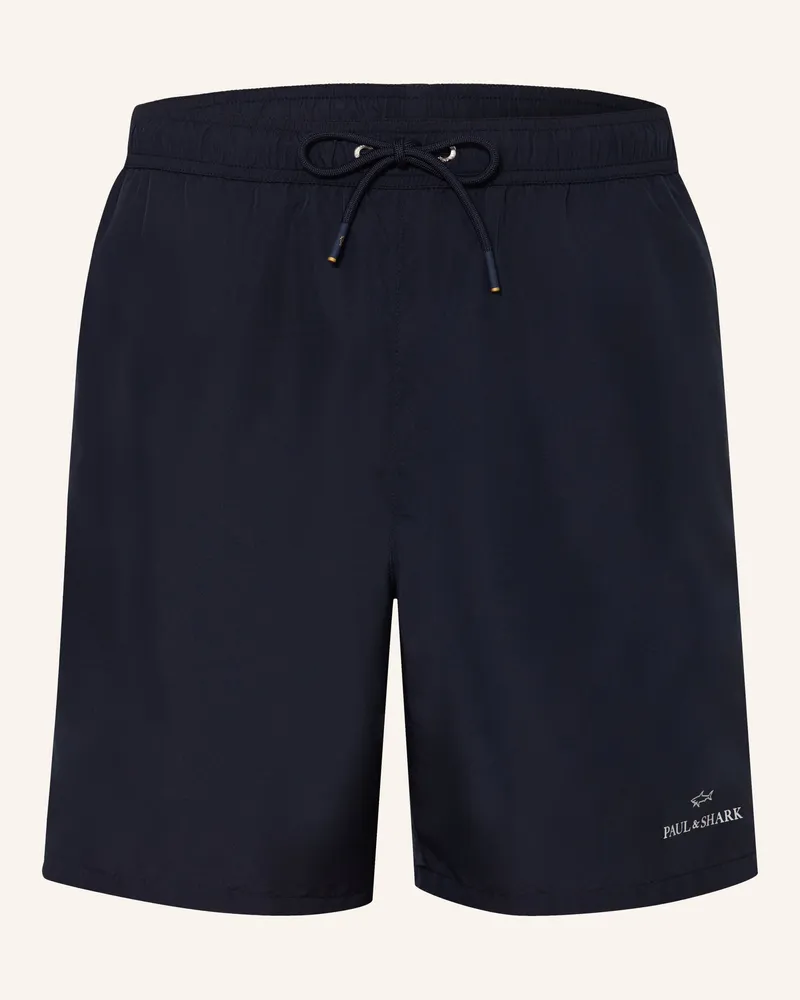 Paul & Shark Badeshorts blau Dunkelblau