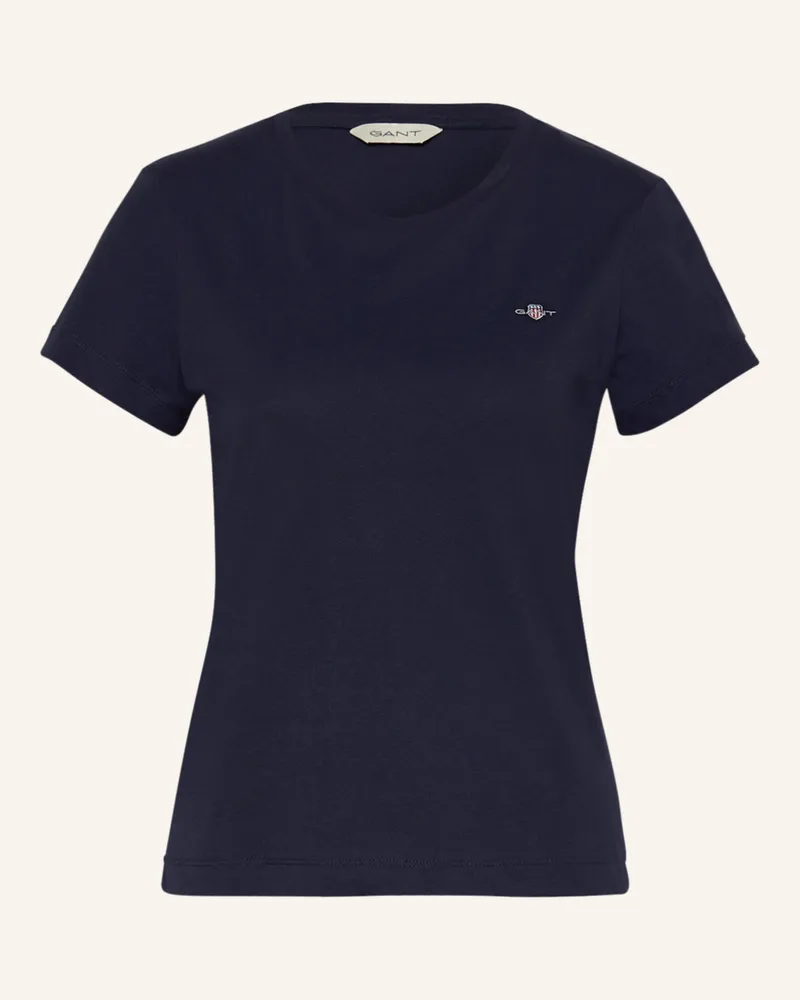 Gant T-Shirt blau Dunkelblau