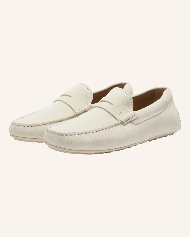 HUGO BOSS Casual Slipper Noel_Mocc_Sdpeb weiss Weiss