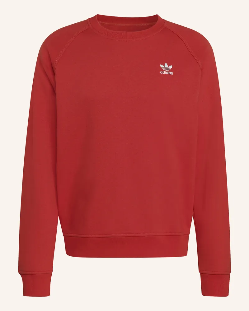 adidas Trefoil Essentials Sweatshirt rot Rot