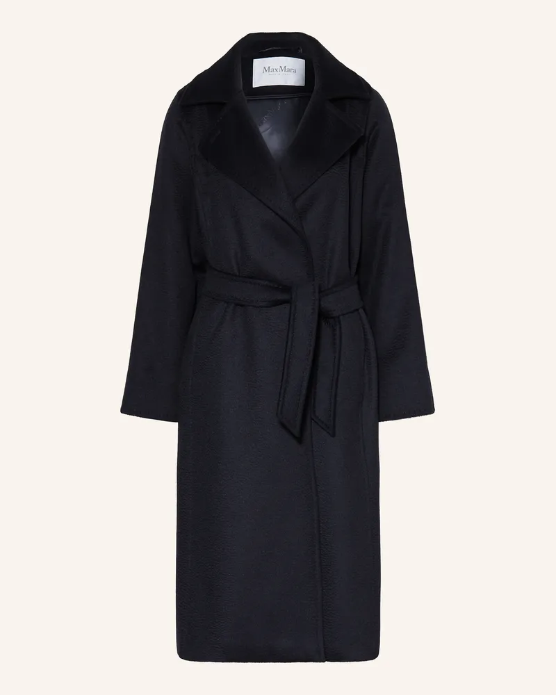 Max Mara Kamelhaar-Mantel Manuela blau Dunkelblau