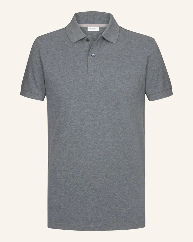 Profuomo Poloshirt Grau