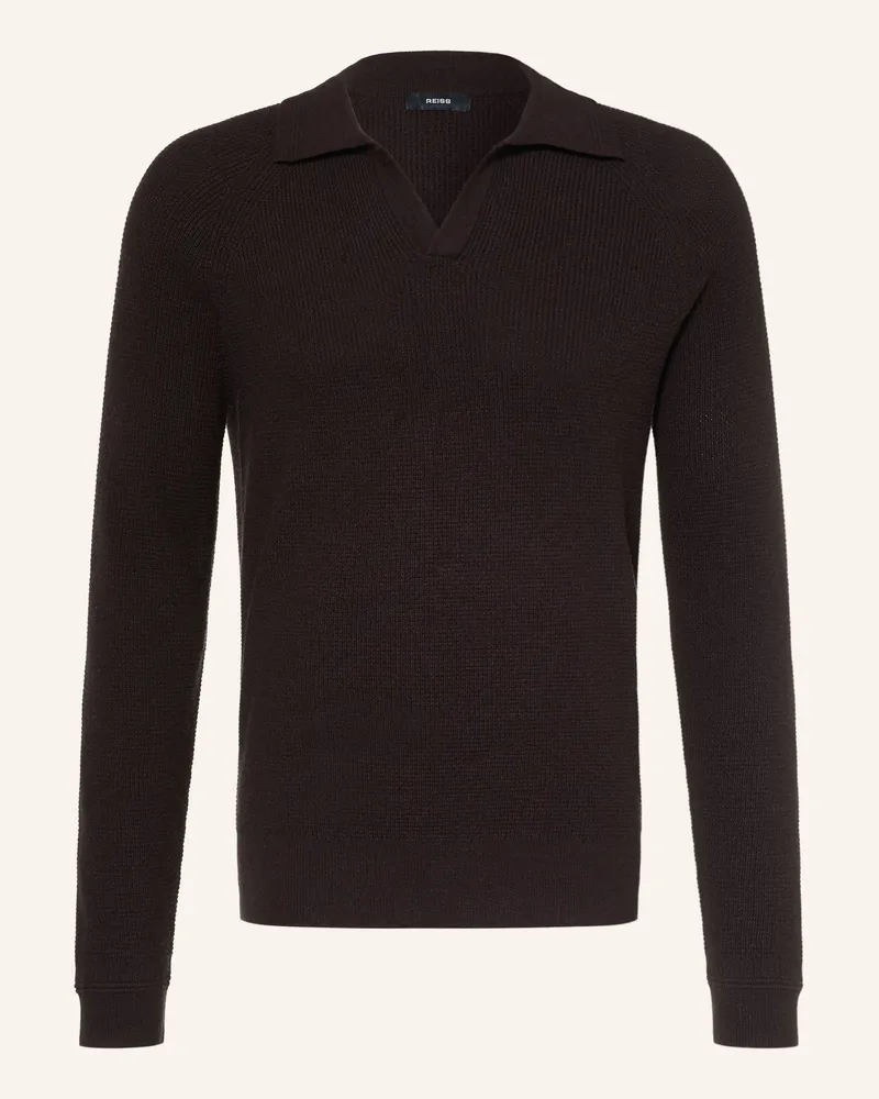 Reiss Pullover Spence braun Dunkelbraun