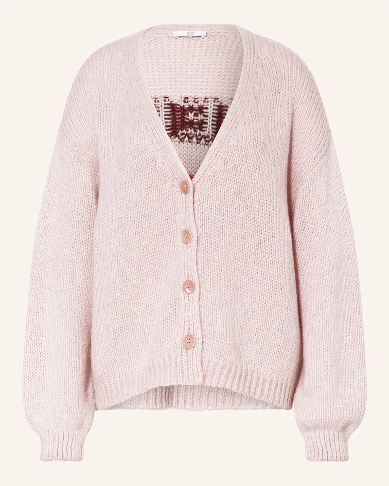 Riani Strickjacke mit Alpaka Rosé