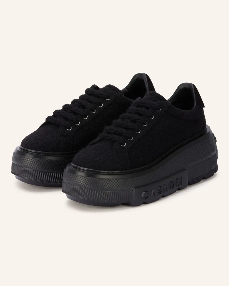 Casadei Sneaker Nexus schwarz Schwarz