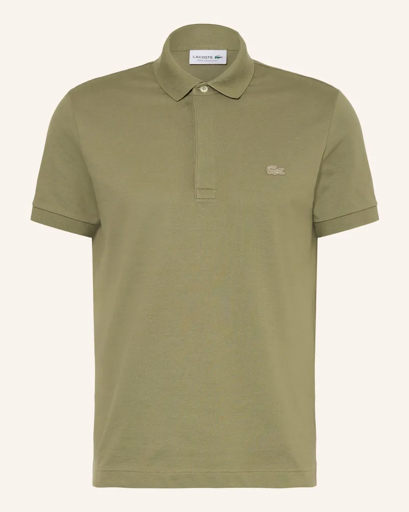 Lacoste Piqué-Poloshirt Oliv
