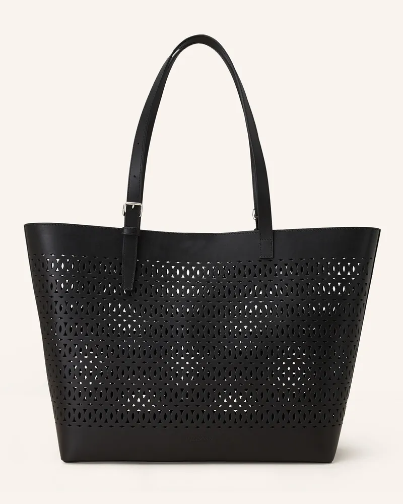 Marc O'Polo Shopper schwarz Schwarz