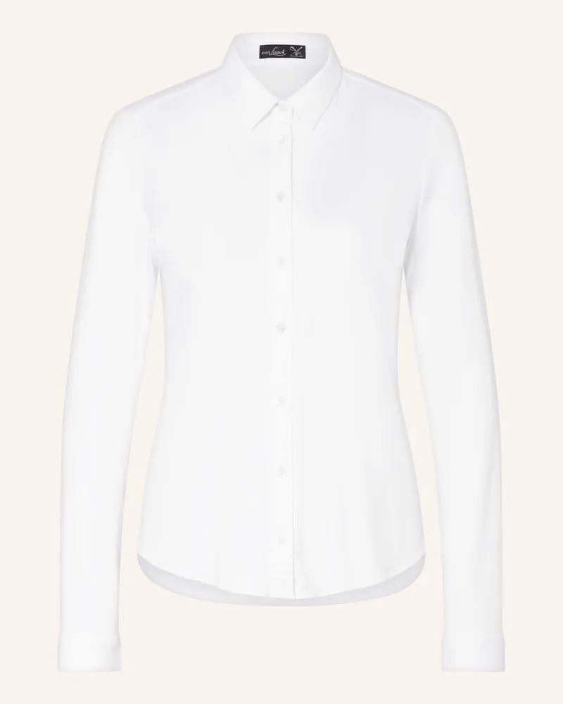 van Laack Hemdbluse VL-MALIS-SV aus Jersey Weiss