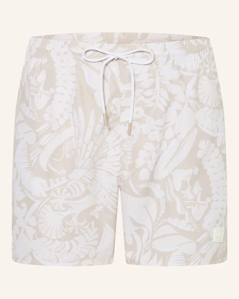 HUGO BOSS Badeshorts Piranha beige Beige