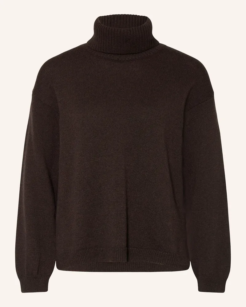 Maerz Rollkragenpullover Dunkelbraun