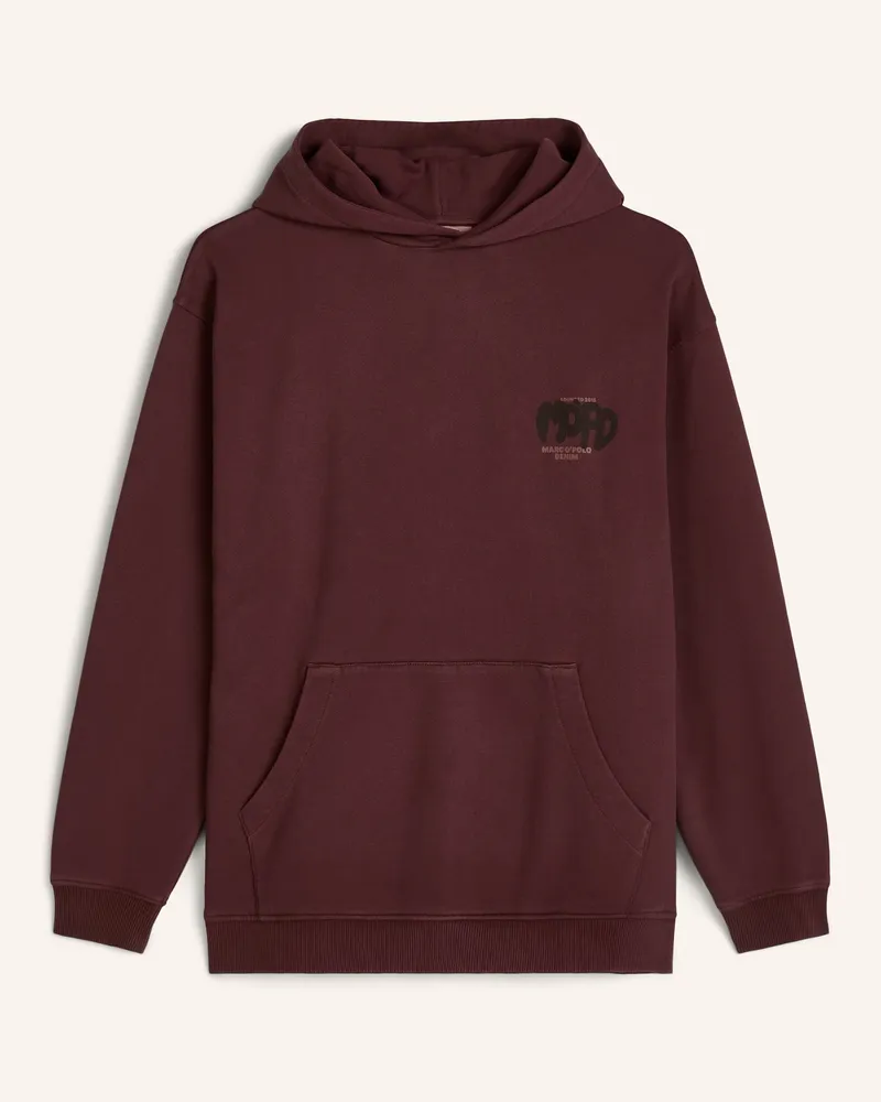 Marc O'Polo Hoodie rot Dunkelrot