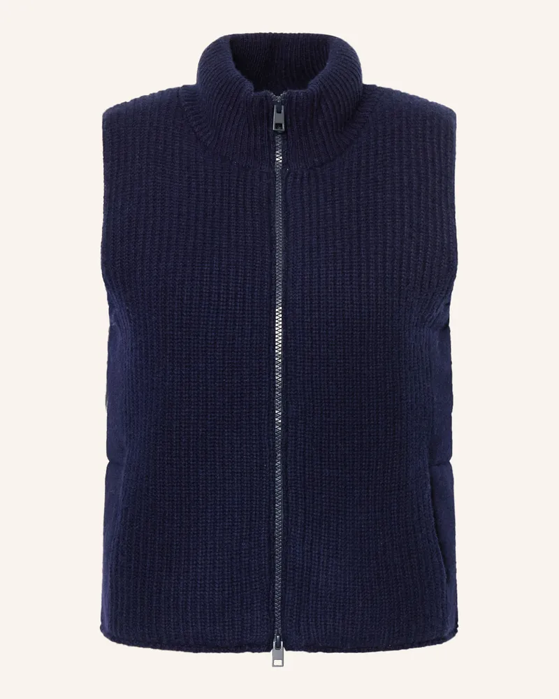 Darling Harbour Strickweste blau Navy