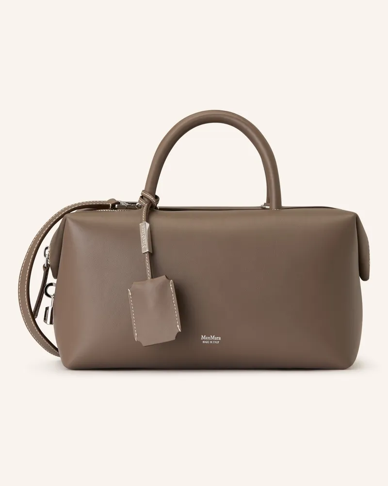 Max Mara Handtasche Holdallm grau Taupe
