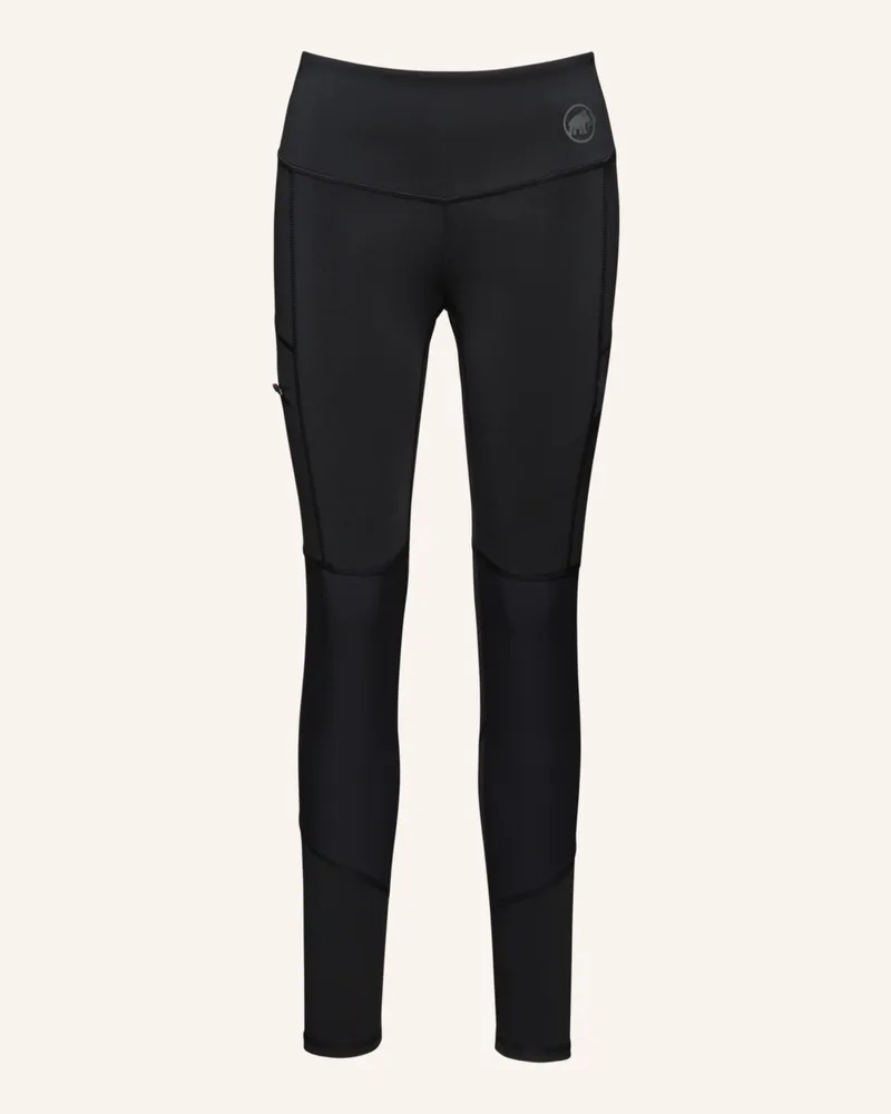 Mammut Tights Zinal Hybrid schwarz Schwarz