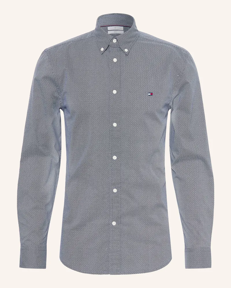 Tommy Hilfiger Hemd Slim Fit blau Dunkelblau