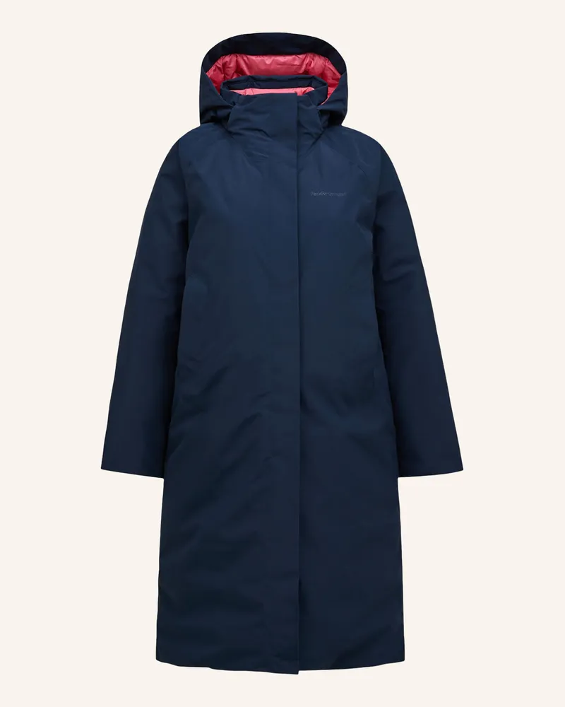 Peak Performance Daunenmantel Treeline blau Dunkelblau