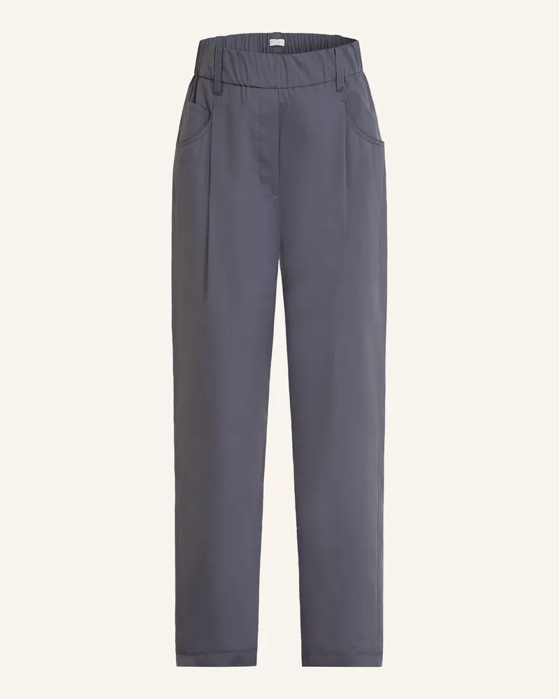 Brunello Cucinelli Hose Dunkelblau