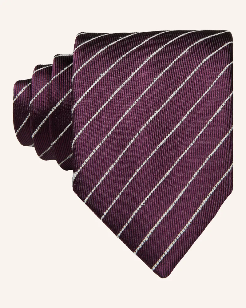 HUGO BOSS Krawatte Lila