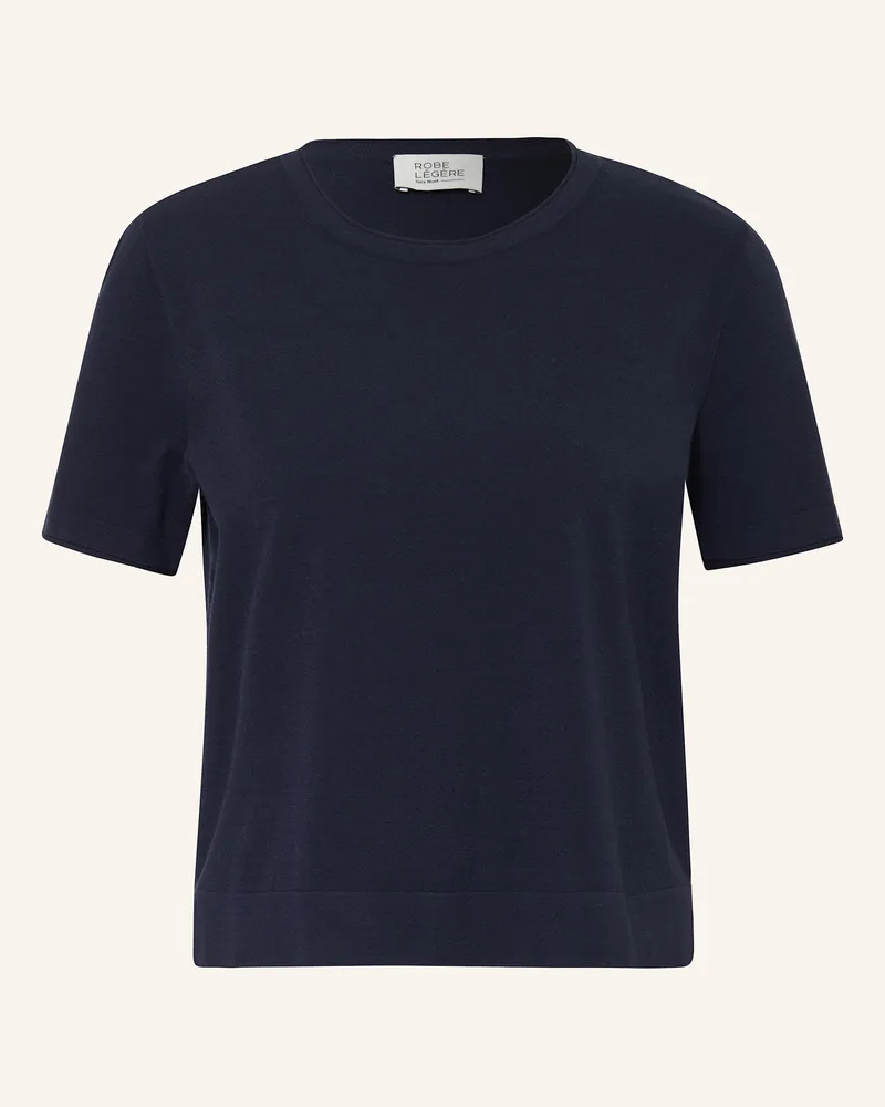 Vera Mont Strickshirt Dunkelblau