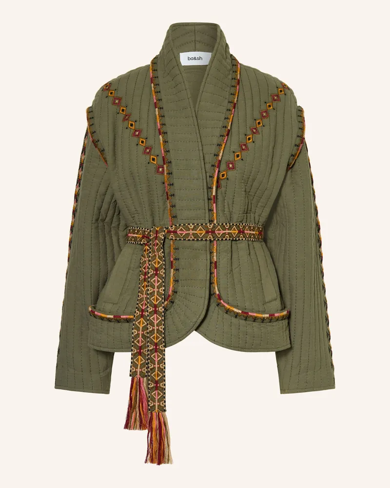 ba&sh Jacke Cocoon gruen Khaki