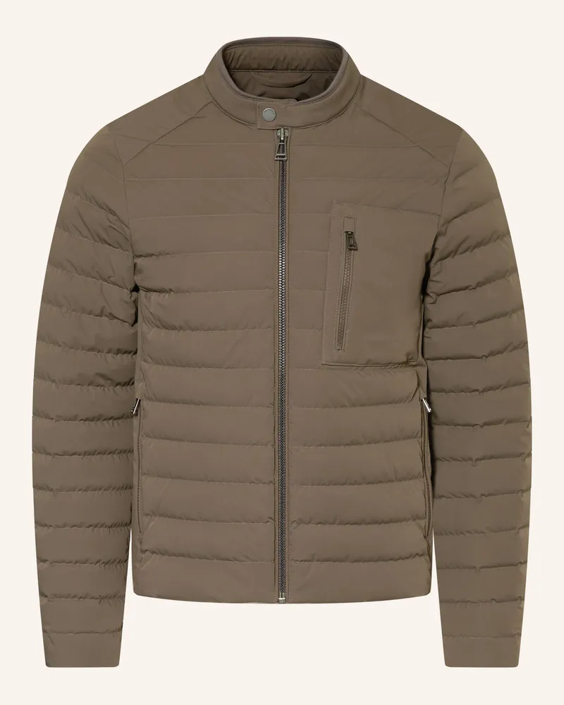 Belstaff Daunenjacke Chassis gruen Khaki