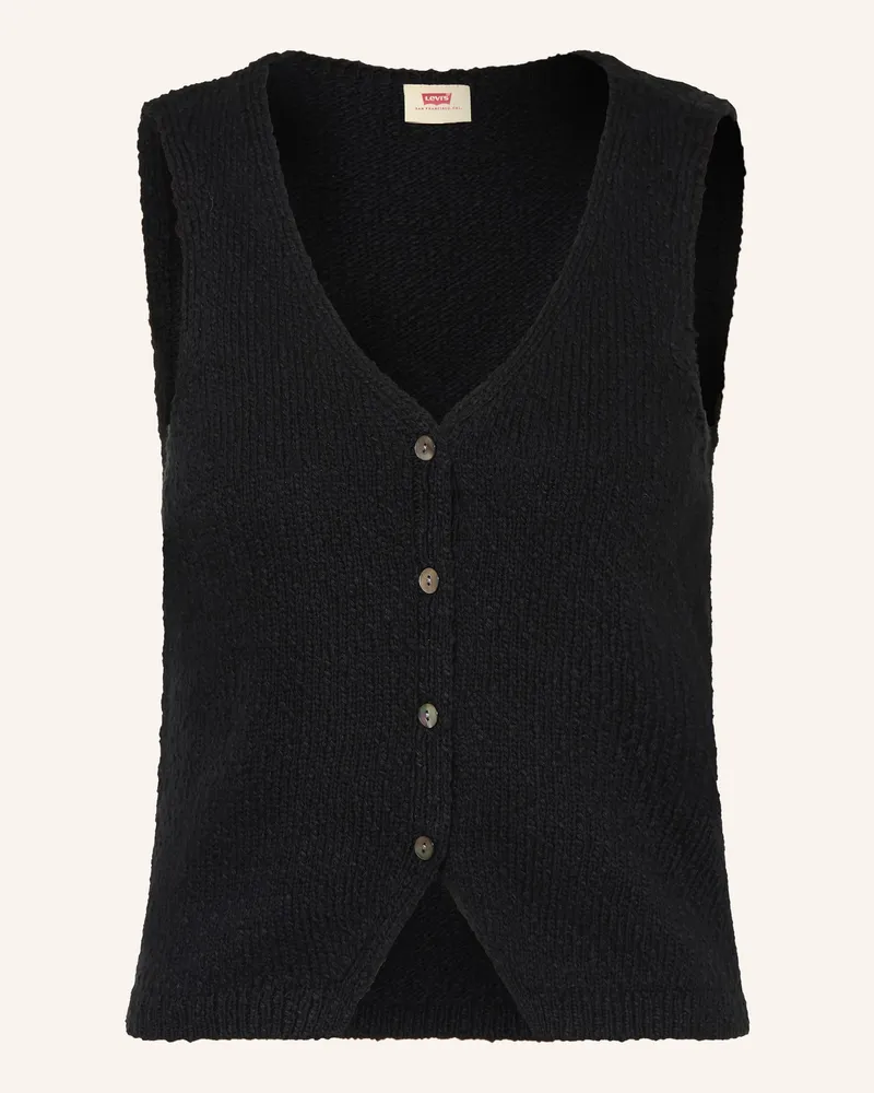 Levi's Levi's® Strickweste Helen schwarz Schwarz