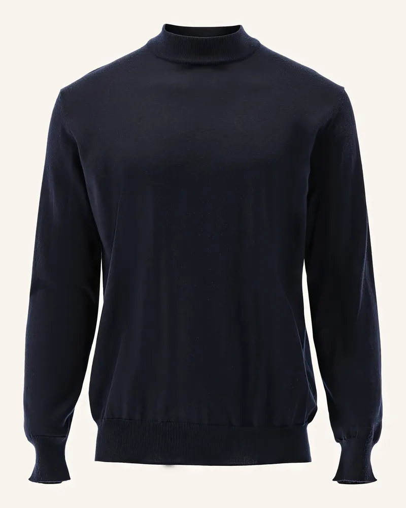 van Laack Pullover blau Dunkelblau