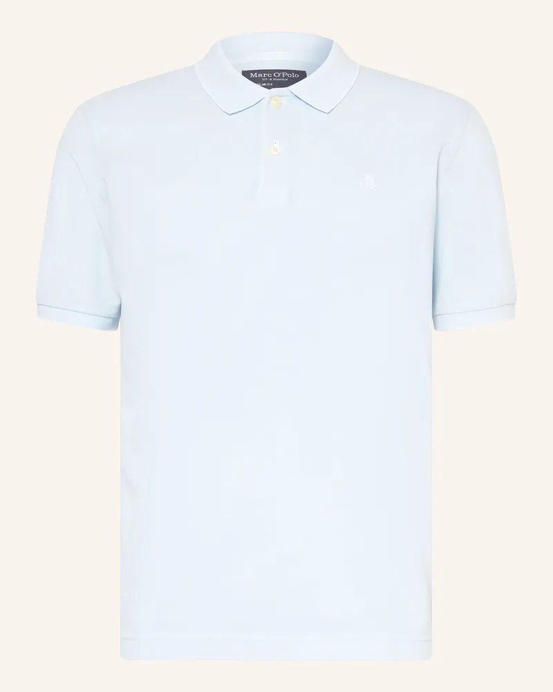 Marc O'Polo Piqué-Poloshirt Regular Fit Hellblau