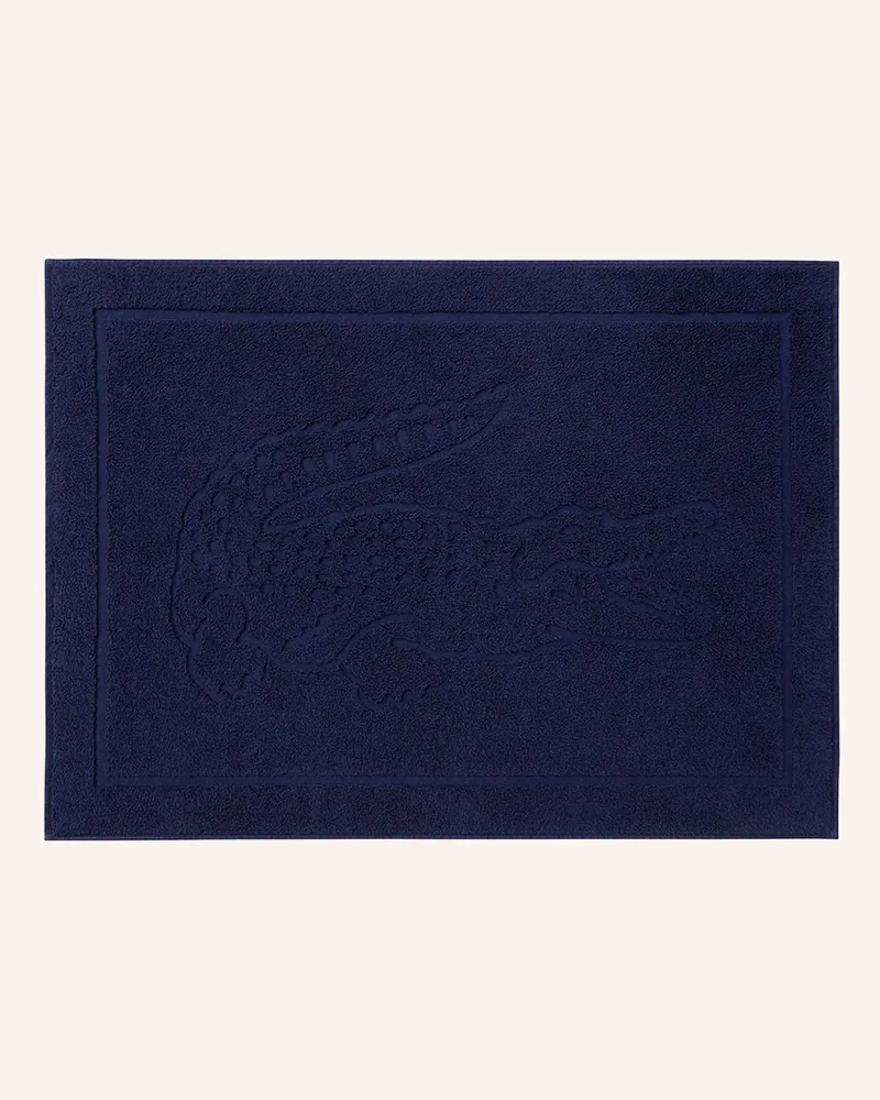Lacoste Badematte Llacoste blau Dunkelblau
