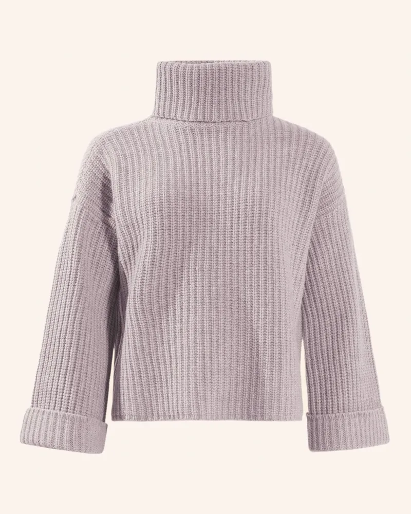 ADLYSH WOLLPULLOVER MIT ROLLKRAGEN Lila