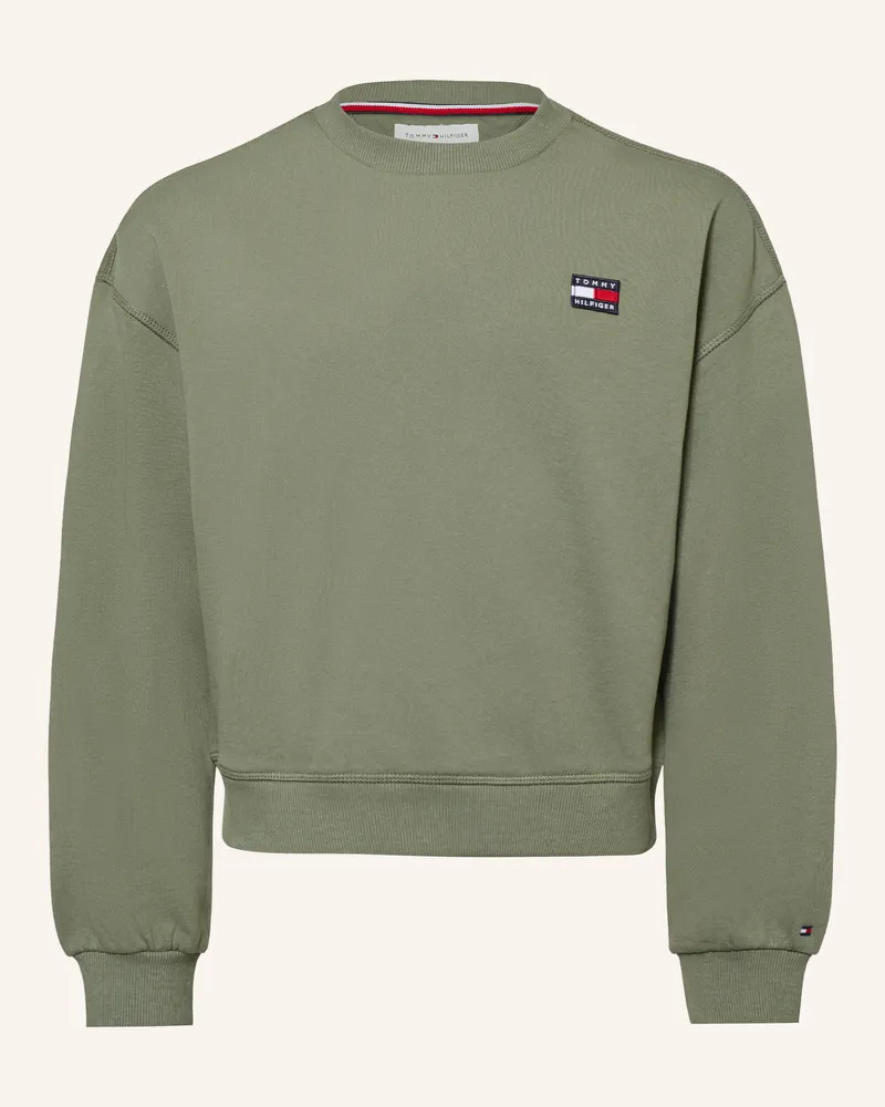 Tommy Hilfiger Sweatshirt gruen Khaki