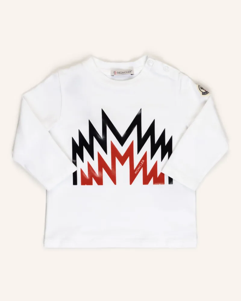 Moncler Longsleeve weiss Weiss