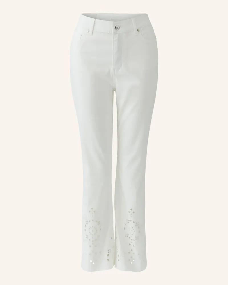Oui  Jeans weiss Weiss