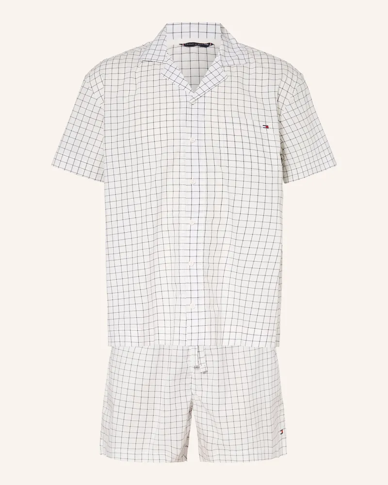 Tommy Hilfiger Shorty-Schlafanzug weiss Weiss