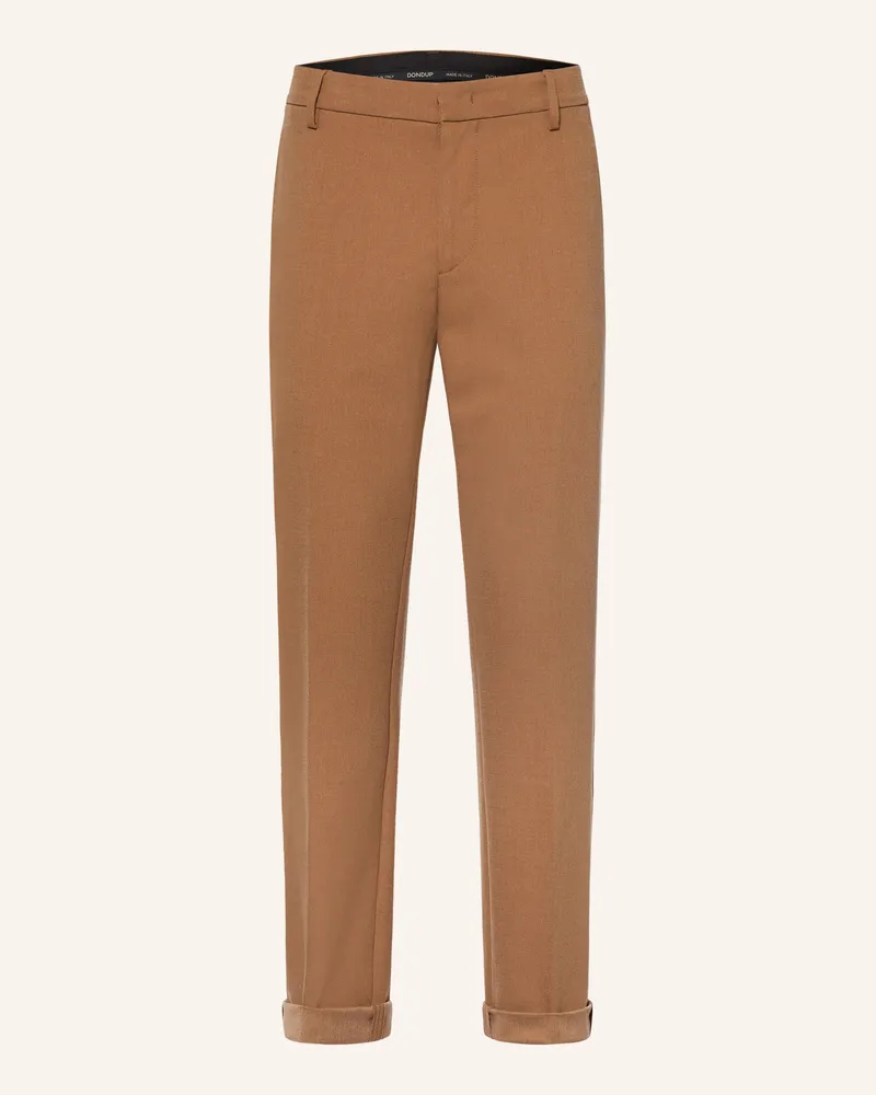 Dondup Flanell-Chino Gaubert Relaxed Fit braun Camel