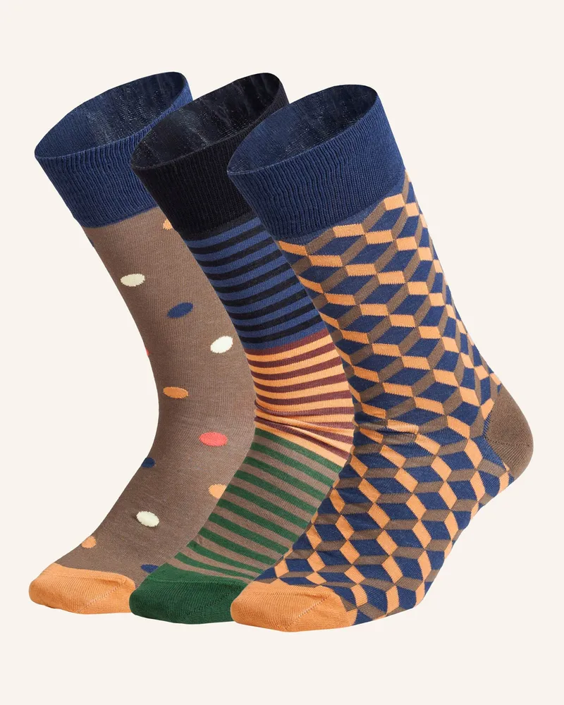 DillySocks Socken EARTHY TONES Schwarz