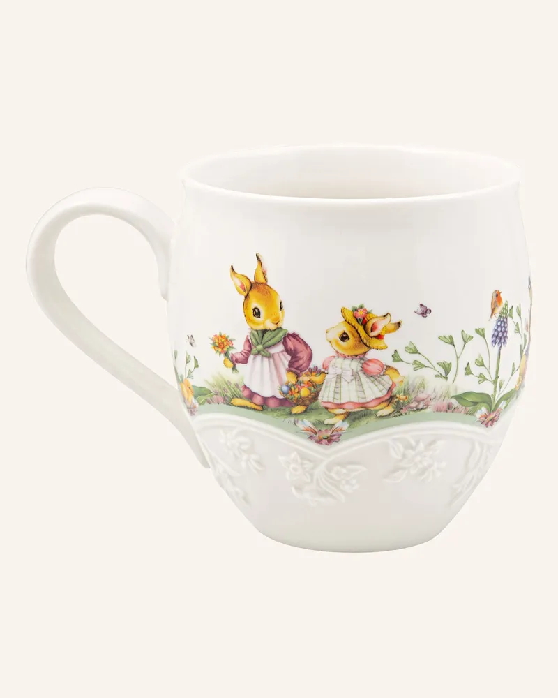 Villeroy & Boch Henkelbecher, Blumenwiese Spring Fantasy gruen Grün