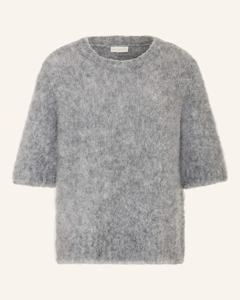 Milano Italy Strickshirt Grau