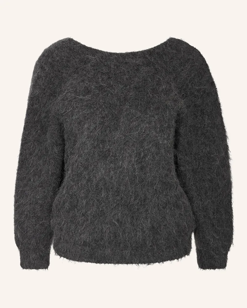 ba&sh Pullover FILL mit Alpaka Dunkelgrau