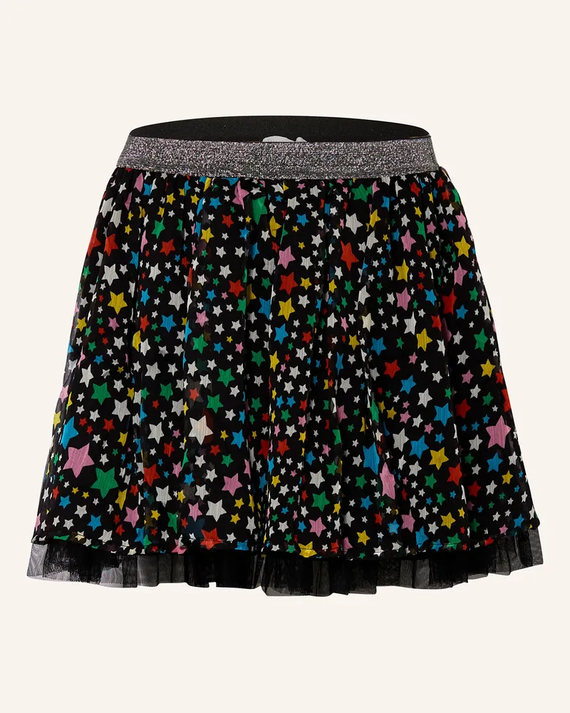 Stella McCartney Kids Rock mit Glitzergarn Schwarz