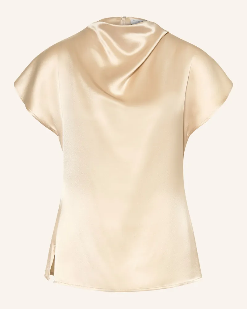 Tiger of Sweden Blusenshirt LEI aus Satin Ecru