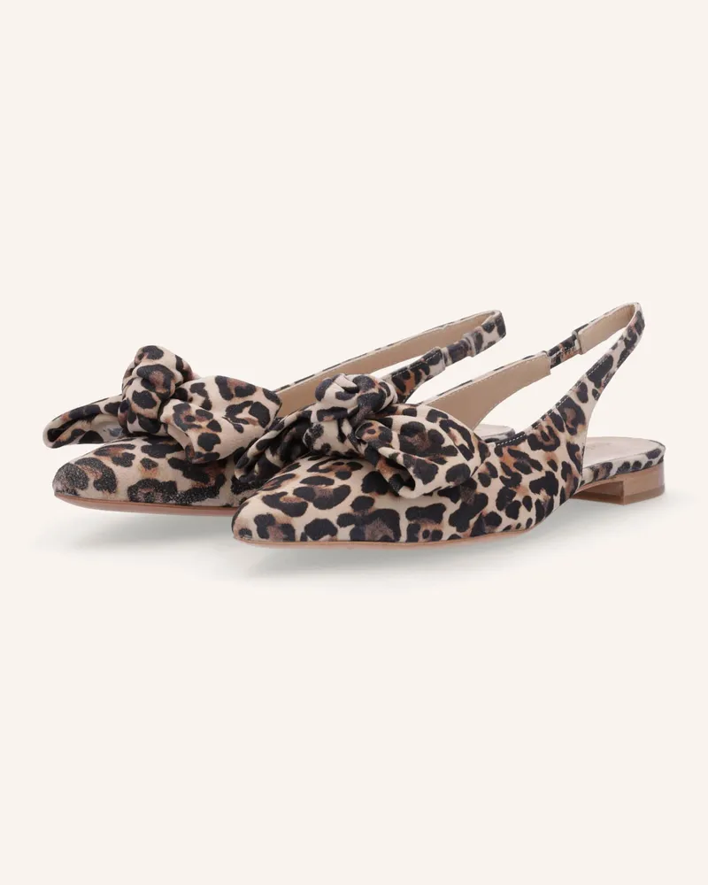 Thea Mika Sling-Ballerinas Dunkelbraun
