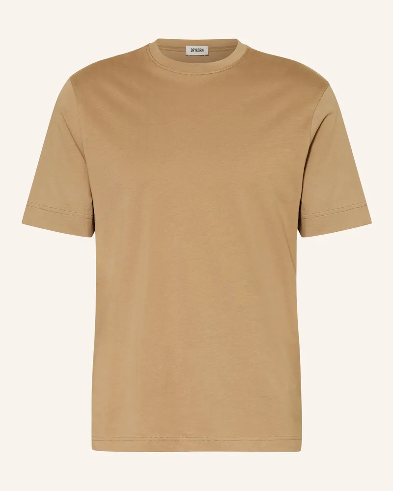 Drykorn T-Shirt RAPHAEL Camel