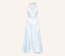 Kleid Mit Spitze blau