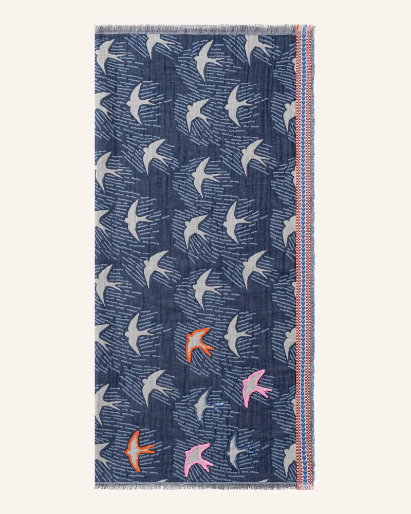 Codello Jacquard-Tuch blau Blau