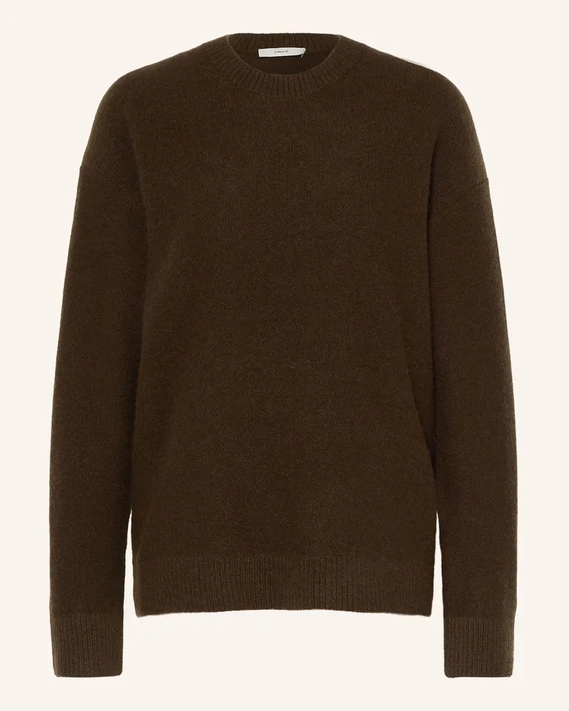 Vince Cashmere-Pullover braun Dunkelbraun