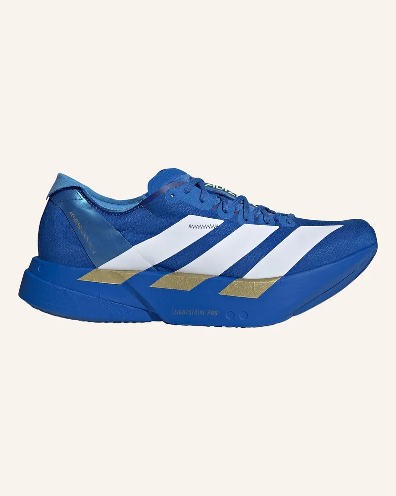 adidas Laufschuhe Adizero Adios Pro 4 blau Dunkelblau