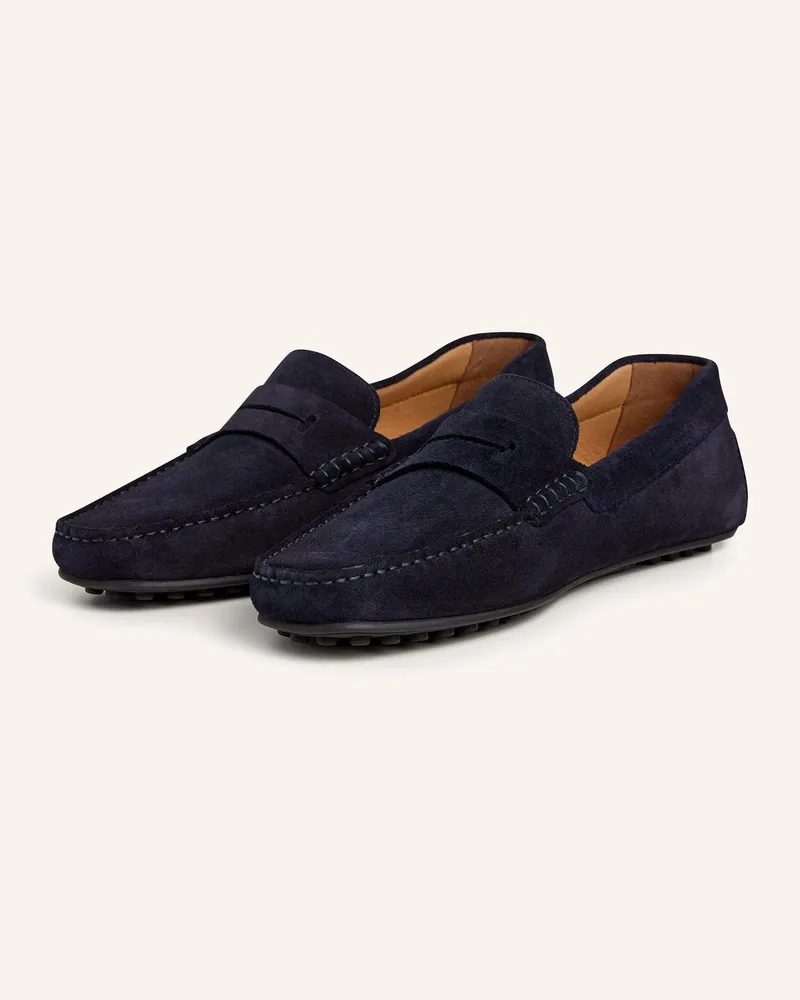 Hackett Loafer Driver Saddle blau Blau
