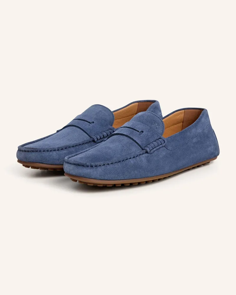Hackett Loafer Driver Saddle blau Blau